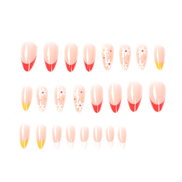 12 Sizes-24 Pcs Press On Nails JP1476