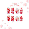 12 Sizes-24 Pcs Press On Nails C720