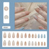 12 Sizes-24 Pcs Press On Nails R981