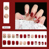 12 Sizes-24 Pcs Press On Nails R323
