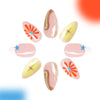 12 Sizes-24 Pcs Press On Nails C453
