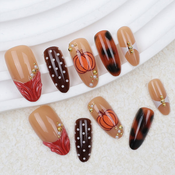 15 Sizes-30 Pcs Press On Nails JX-302