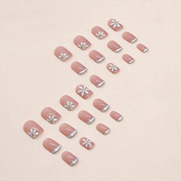 12 Sizes-24 Pcs Press On Nails W584