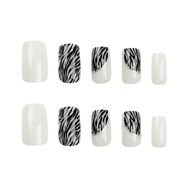 12 Sizes-24 Pcs Press On Nails JP2813