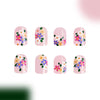 12 Sizes-24 Pcs Press On Nails C486