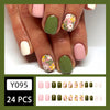 12 Sizes-24 Pcs Press On Nails Y779