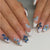 12 Sizes-24 PcsPress On Nails Z1163