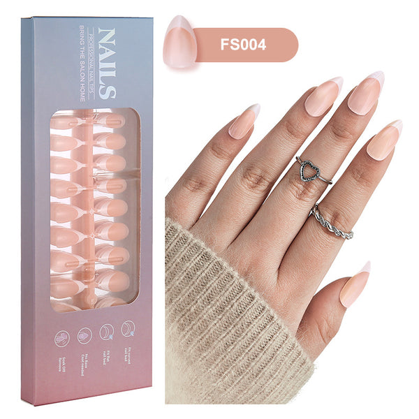 12 Sizes-24 Pcs Press On Nails FS003