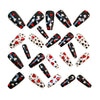 12 Sizes-24 Pcs Press On Nails Y1701