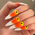 12 Sizes-24 Pcs Press On Nails JP1527