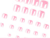 12 Sizes-24 Pcs Press On Nails JP4242