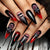 12 Sizes-24 Pcs Press On Nails Y890