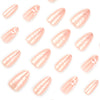 12 Sizes-24 Pcs Press On Nails JP3932