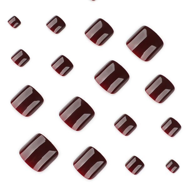 12 Sizes-24 Pcs Press On Nails JP4261