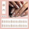 12 Sizes-24 Pcs Press On Nails W1934