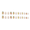 12 Sizes-24 Pcs Press On Nails W2152