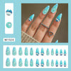12 Sizes-24 Pcs Press On Nails W1924
