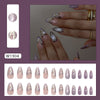 12 Sizes-24 Pcs Press On Nails W1904