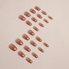 12 Sizes-24 Pcs Press On Nails W1223
