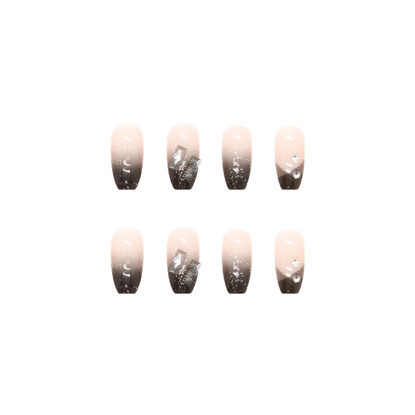 12 Sizes-24 Pcs Press On Nails Z377