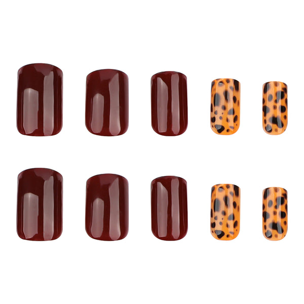 12 Sizes-24 Pcs Press On Nails JP3603