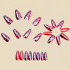 12 Sizes-24 Pcs Press On Nails Y1765