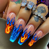 12 Sizes-24 Pcs Press On Nails Y652