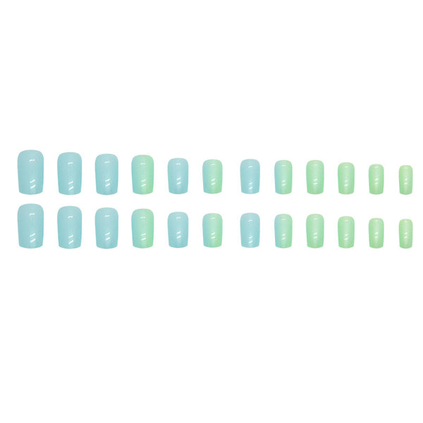 12 Sizes-24 Pcs Press On Nails W1412