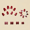 12 Sizes-24 Pcs Press On Nails Y282