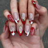12 Sizes-24 Pcs Press On Nails W2080