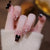12 Sizes-24 Pcs Press On Nails Z1140