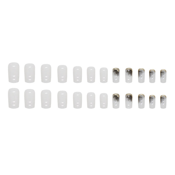 12 Sizes-24 Pcs Press On Nails W1245