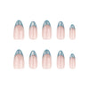 12 Sizes-24 Pcs Press On Nails JP3292