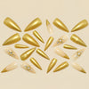 12 Sizes-24 Pcs Press On Nails Y1810