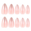 12 Sizes-24 Pcs Press On Nails JP3991