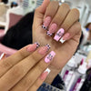 12 Sizes-24 Pcs Press On Nails W493