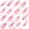 12 Sizes-24 Pcs Press On Nails JP3534