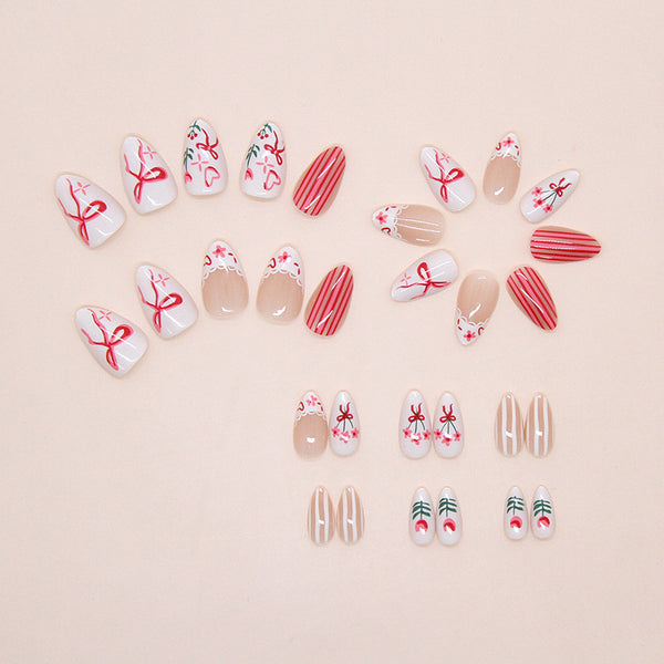 30 Pcs Press On Nails W2073