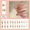 12 Sizes-24 Pcs Press On Nails R321