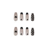 12 Sizes-24 Pcs Press On Nails Z178