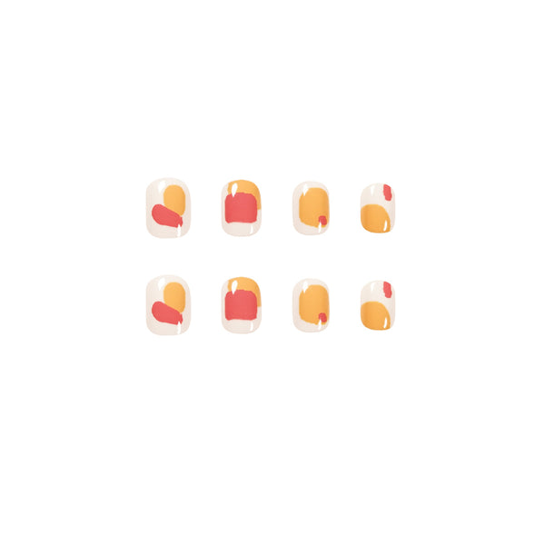 12 Sizes-24 Pcs Press On Nails JP1018