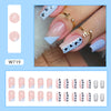 12 Sizes-24 Pcs Press On Nails W719