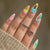 12 Sizes-24 Pcs Press On Nails W1926