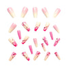 12 Sizes-24 Pcs Press On Nails Y506