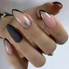 12 Sizes-24 Pcs Press On Nails W270