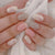 12 Sizes-24 Pcs Press On Nails C1591