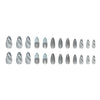 12 Sizes-24 Pcs Press On Nails Z996