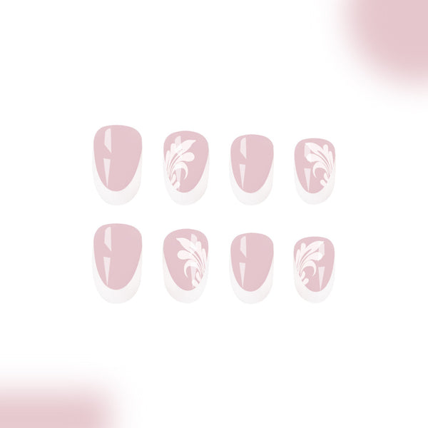 12 Sizes-24 Pcs Press On Nails C880