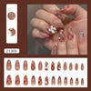 12 Sizes-24 Pcs Press On Nails Z1309