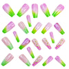 12 Sizes-24 Pcs Press On Nails Y1022